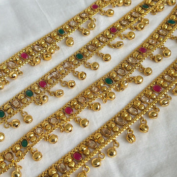 Payal-e-Noor – Gold Plated | Traditional Design | Long-Lasting Shine For Women